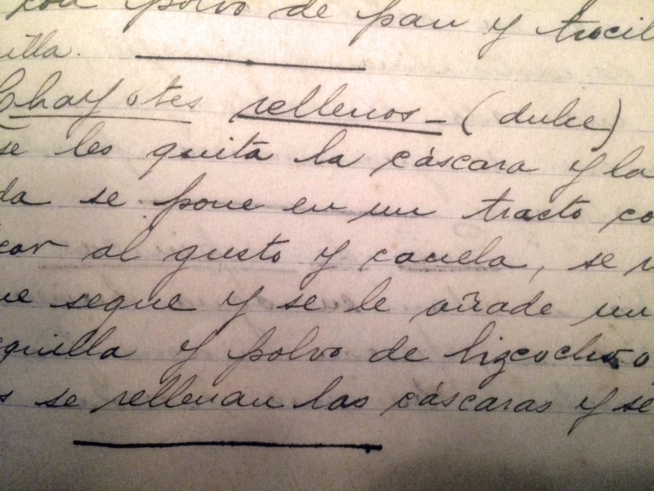 El recetario de la tía tatarabuela Mimi