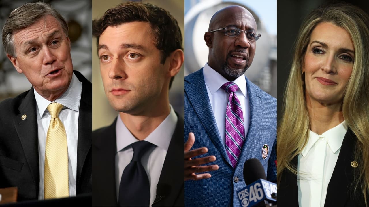  La mayoría en el senado de EEUU se decidirá en dos elecciones de segunda vuelta en Georgia