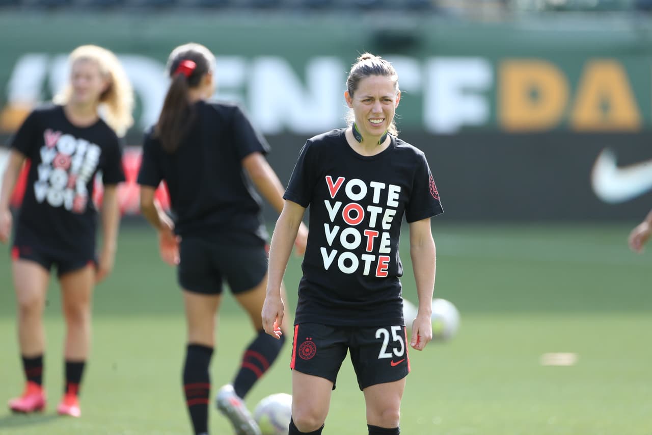 Jugadoras de Portland Thorns protestan por caso Breonna Taylor