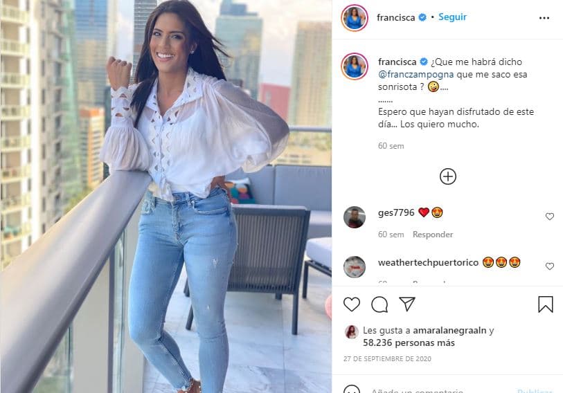 El estilo de Francisca para usar jeans