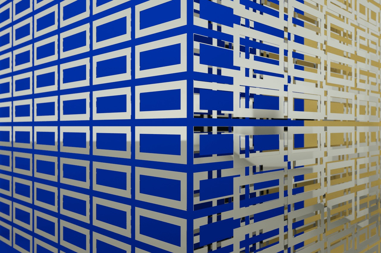 ¿Quién dijo que la geometría era aburrida? Retículas, estructuras, redes, líneas… Dibujadas, pintadas, construidas, destrozadas. Para muchos artistas la exploración de las formas básicas no tiene límites.