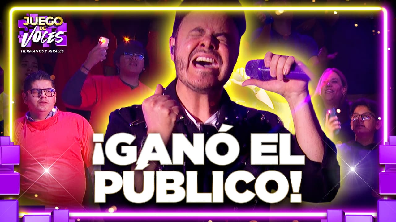 ¡José Luis Roma canta ‘Mis ojos lloran por ti’ junto al público de Juego de Voces!