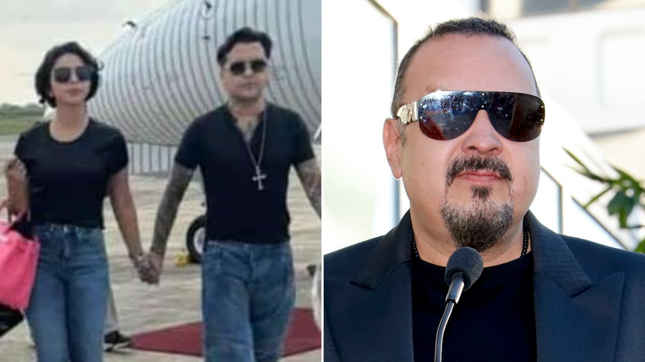 Ángela Aguilar ‘huye’ con Nodal a Ecuador, mientras su papá regresa a casa de Japón