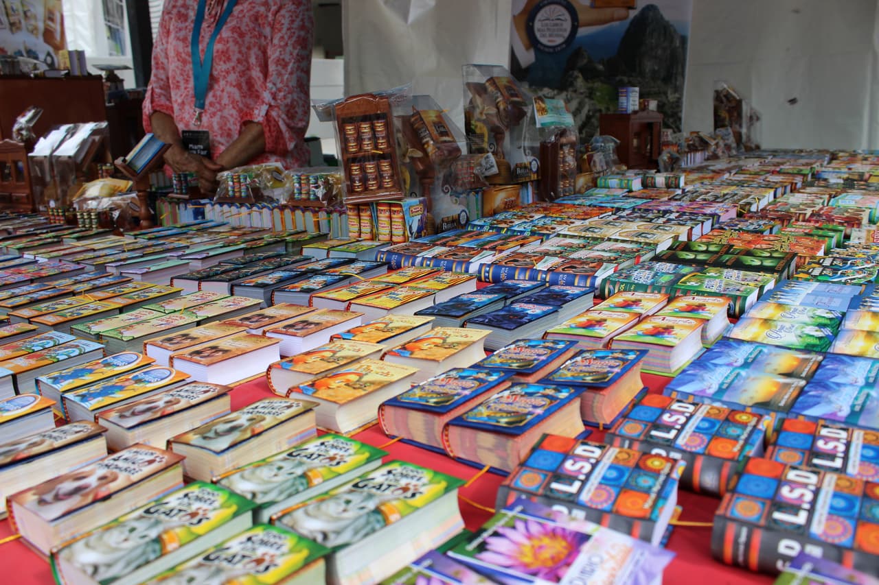 Miles de libros, tirillas cómicas y artesanías fueron algunas de las cosas que encontraron los asistentes a la Feria.