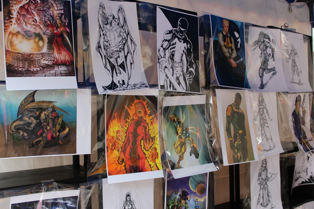 Miles de libros, tirillas cómicas y artesanías fueron algunas de las cosas que encontraron los asistentes a la Feria.