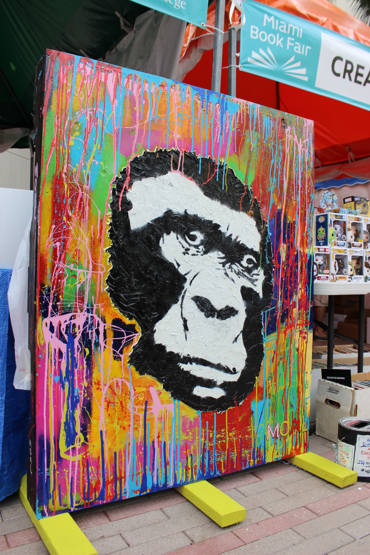 Miles de libros, tirillas cómicas y artesanías fueron algunas de las cosas que encontraron los asistentes a la Feria.