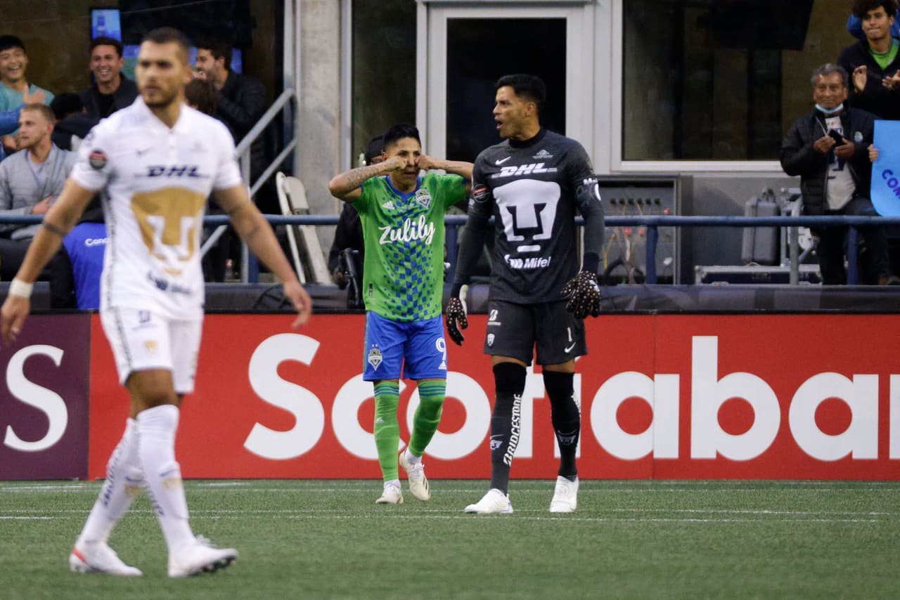 Seattle Sounders fue ampliamente superior a Pumas y se impuso con un doblete de Raúl Ruidíaz y otro tanto de Nicolás Lodeiro.