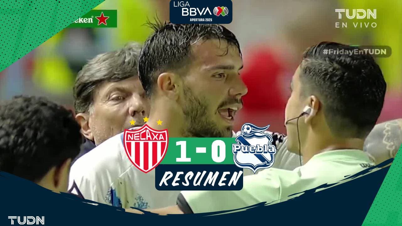 Necaxa gana al Puebla pero manda a Fedorco al hospital