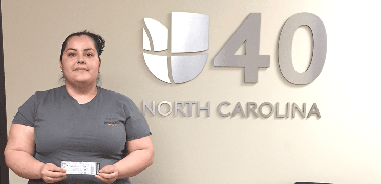 Ganadora del concierto de Los Temerarios