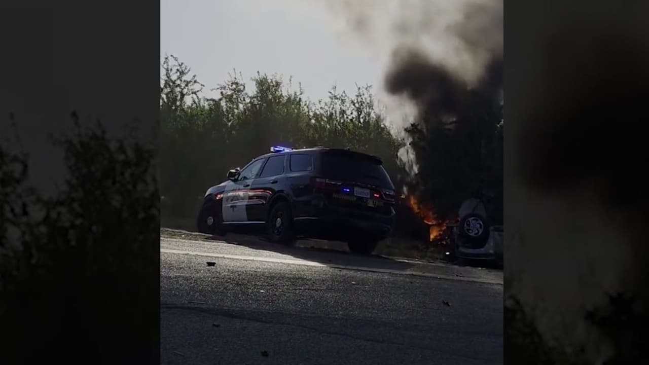 No utilizaban cinturón de seguridad: Un muerto y otro herido tras un choque cerca de un huerto en Madera