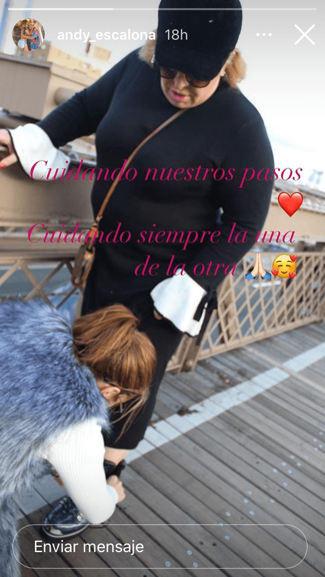 “Mi mamá y yo nos comimos todo, nos bebimos todo y, por supuesto, he abierto botellas y
<b>he brindado por los 34 años maravillosos que me dio</b>", contó orgullosa.
<br>