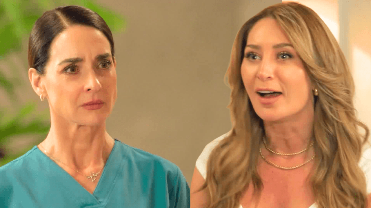 Larisa se burla del dolor de Aitana | Mi Verdad Oculta | Capítulo 57