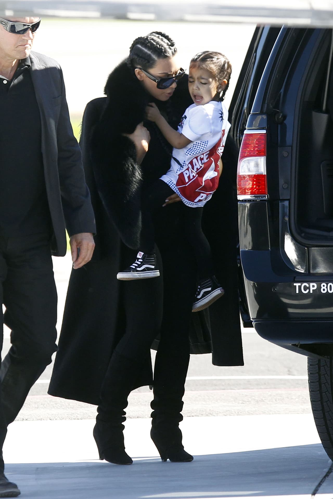 Se resistía a bajarse de la camioneta.