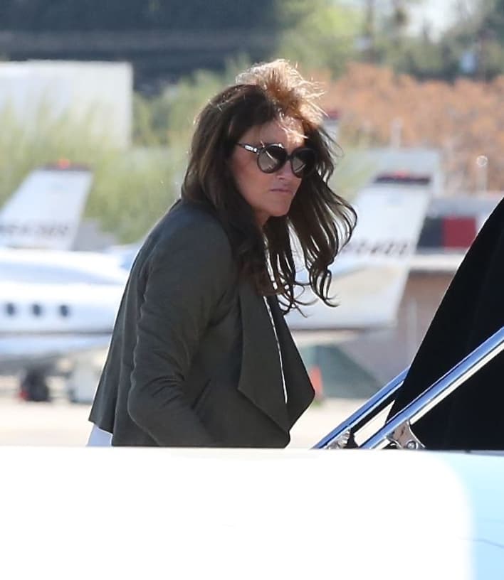 La última en abordar fue Caitlyn.