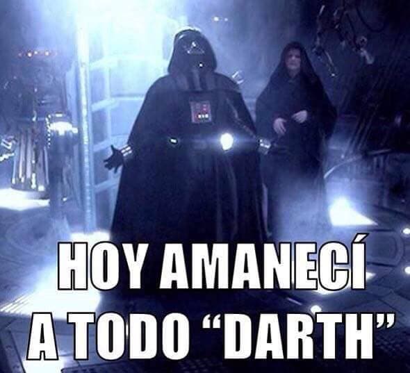 Únete al lado oscuro de la fuerza y ríete un poco con estas bromas de la película.