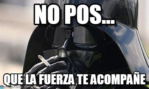 Únete al lado oscuro de la fuerza y ríete un poco con estas bromas de la película.