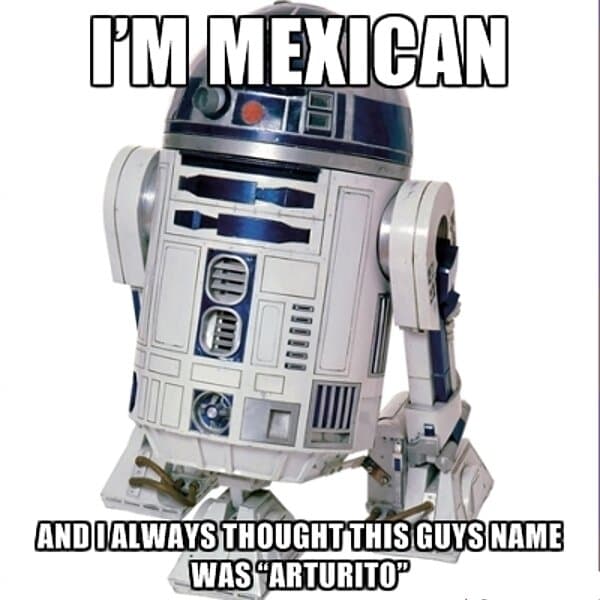 Únete al lado oscuro de la fuerza y ríete un poco con estas bromas de la película.