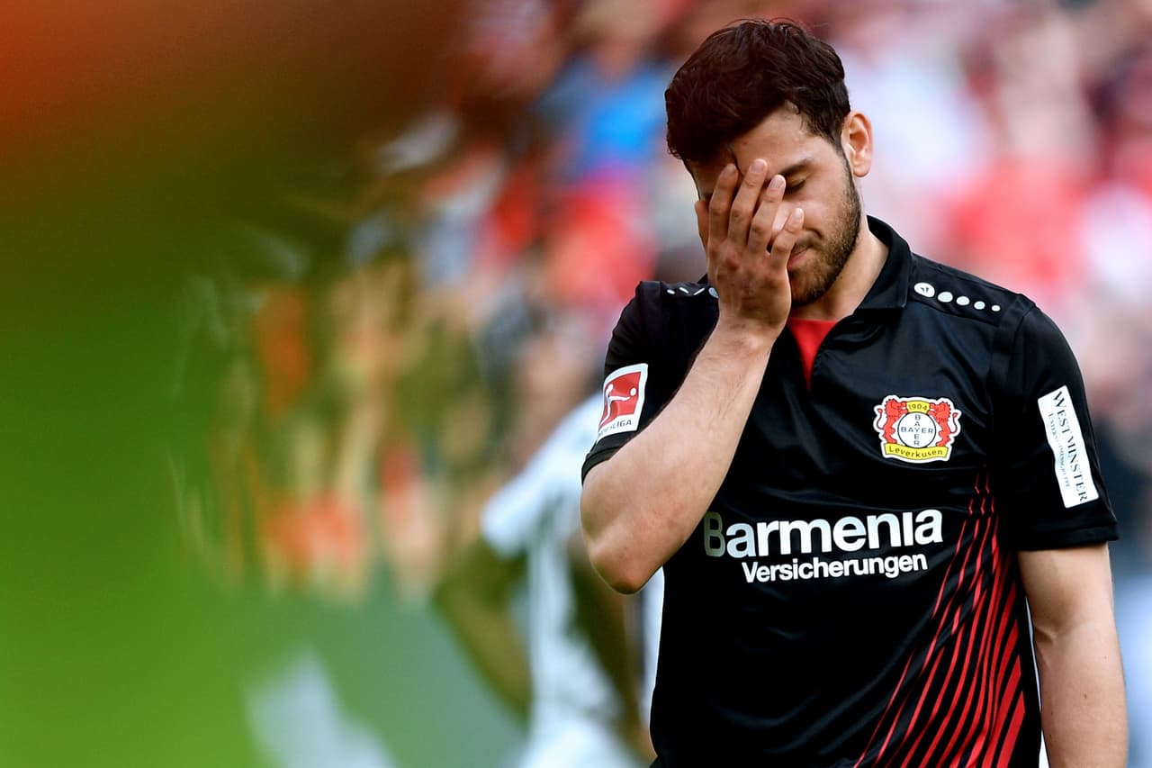 Kevin Volland tuvo una muy clara, mano a mano con el portero del Frankfurt, que a mano cambiada salvó su arco de manera heróica.