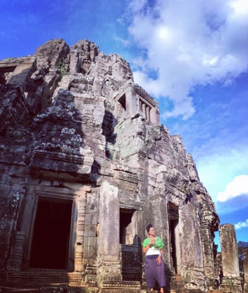 El Templo de Bayón es patrimonio de la humanidad de la UNESCO.