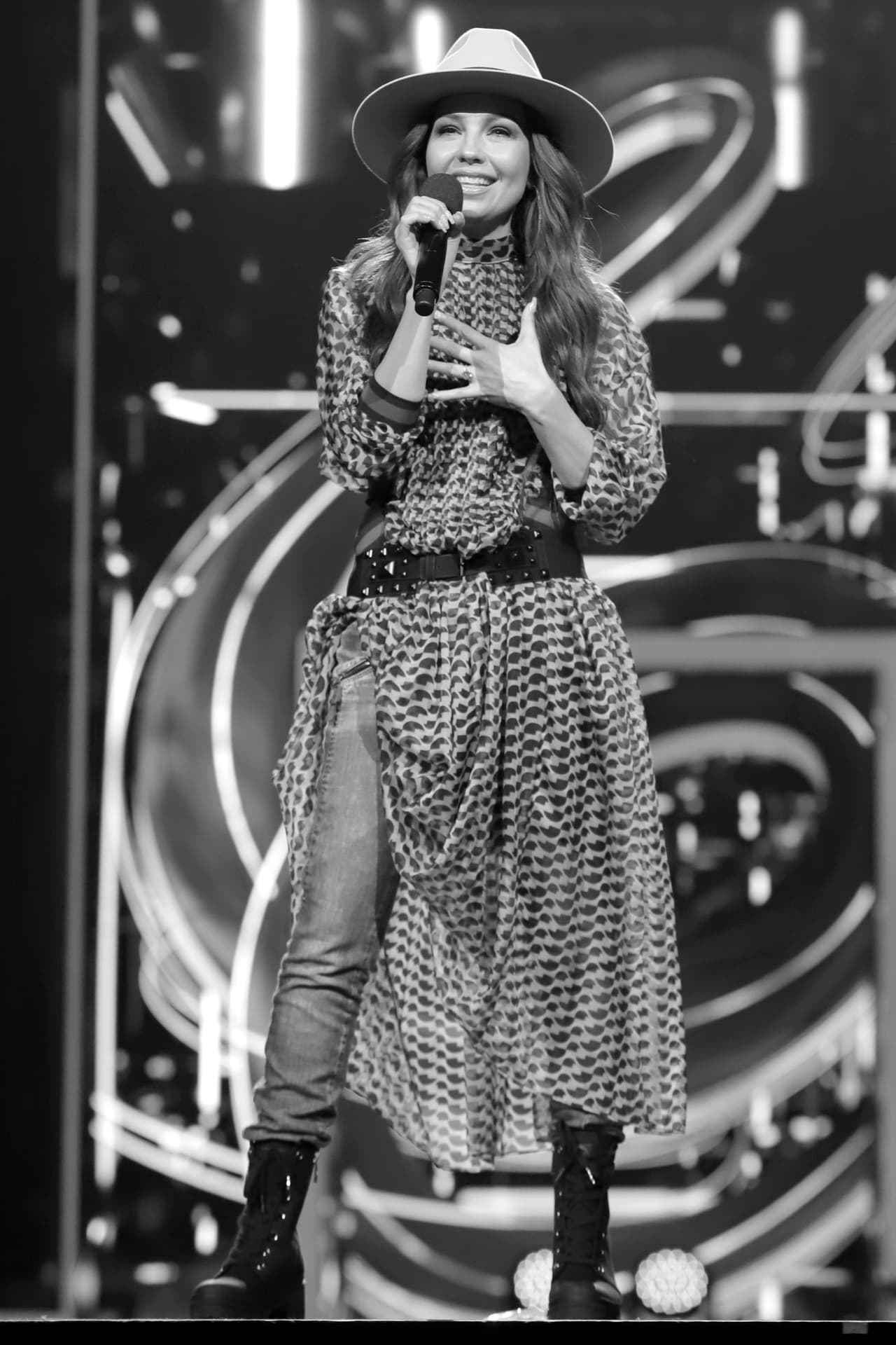 Como siempre lo ha hecho, Thalía dejará el alma en el escenario.