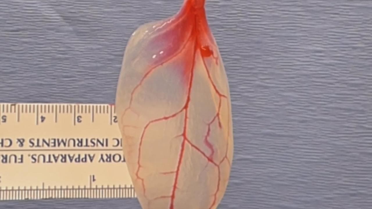 Una hoja de espinaca transformada en tejido cardíaco: la técnica que puede ayudar a diseñar órganos artificiales
