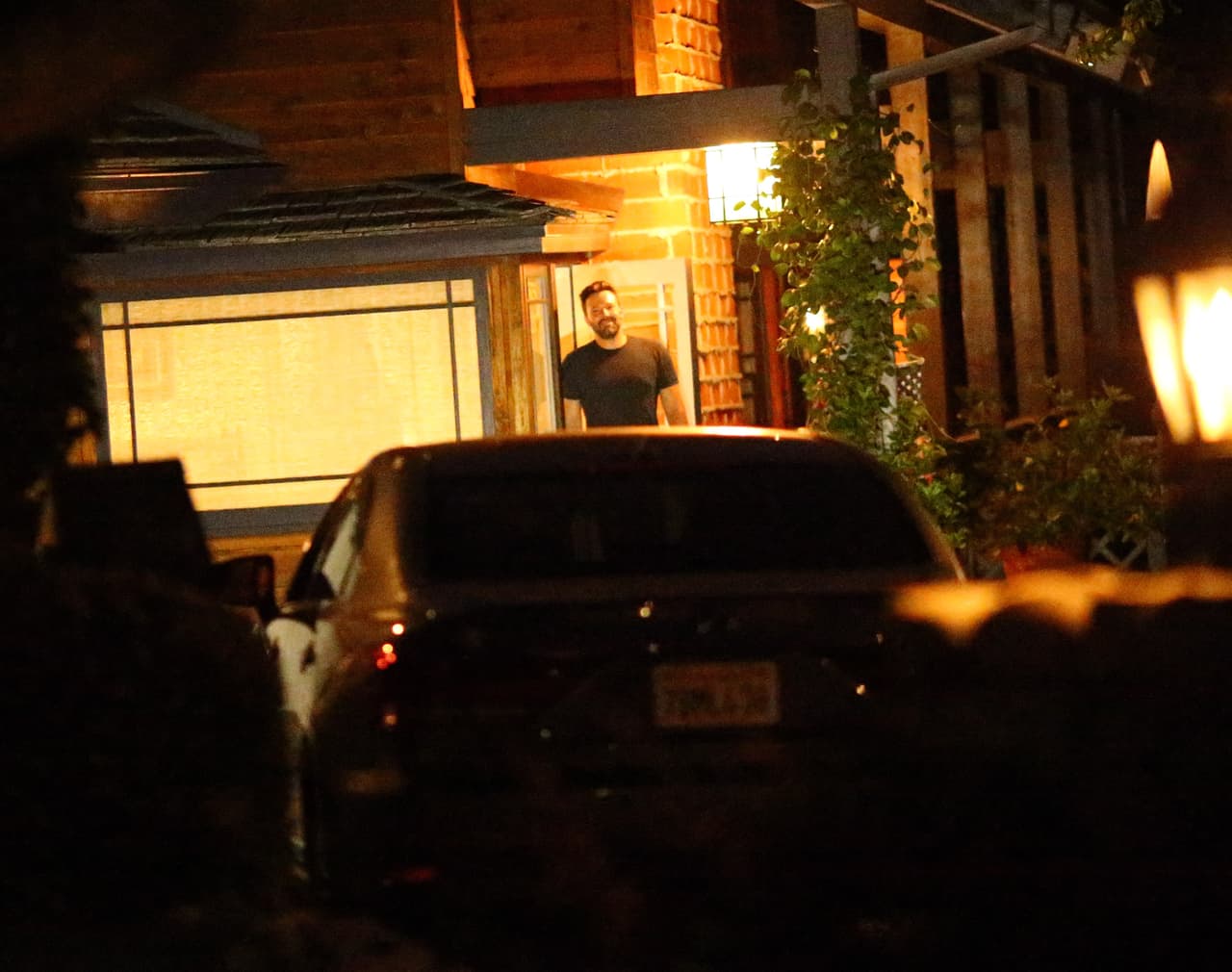 La joven de 28 años manejó hasta la residencia de Ben en Los Ángeles.