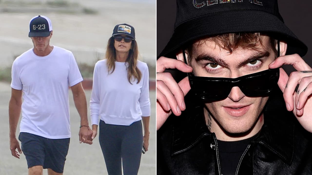 Cindy Crawford y su esposo captados de la mano en primera aparición pública tras muerte de su hijo