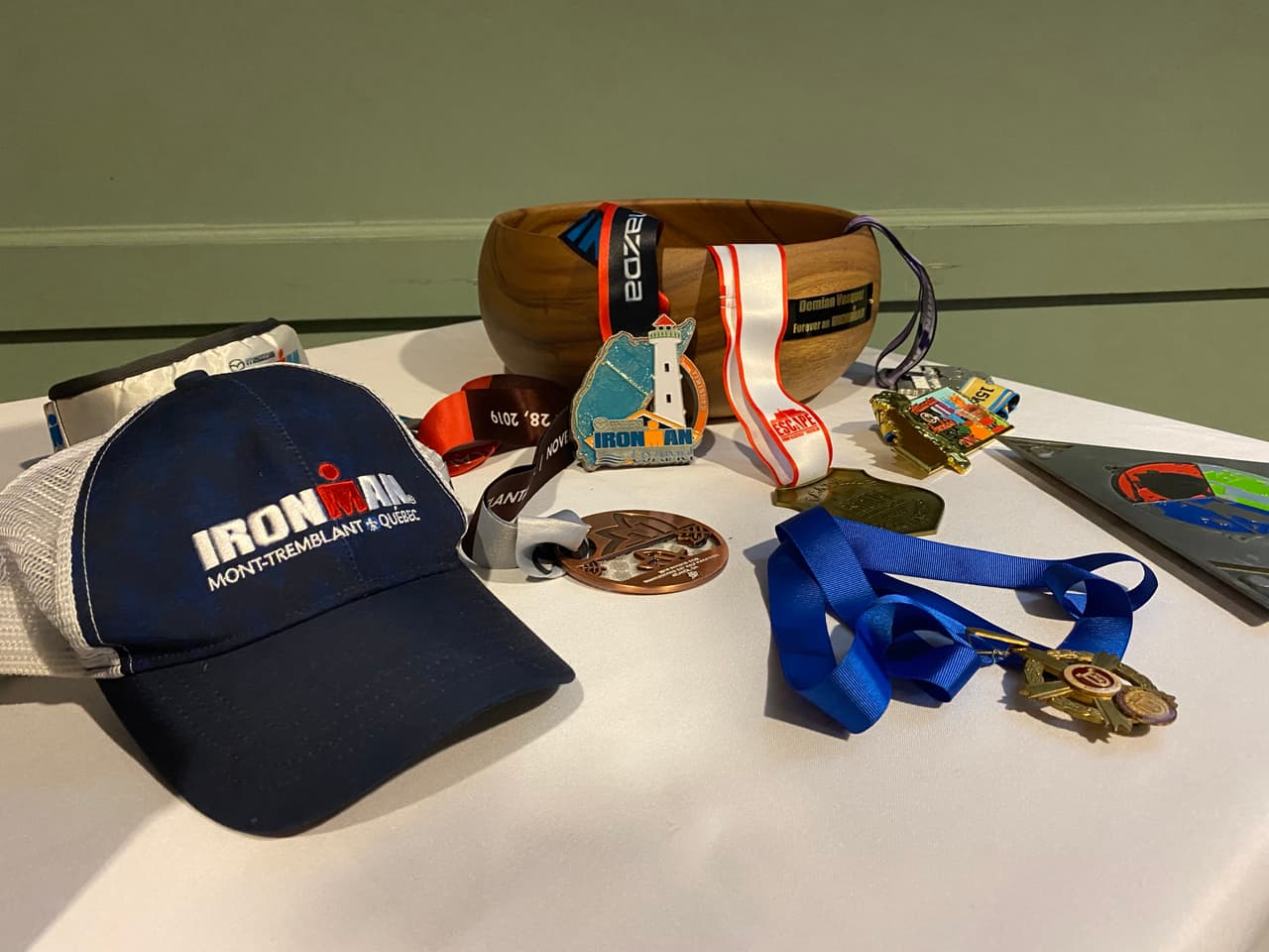 EL motociclista hispano participó en varios maratones. Era conocido como Ironman.