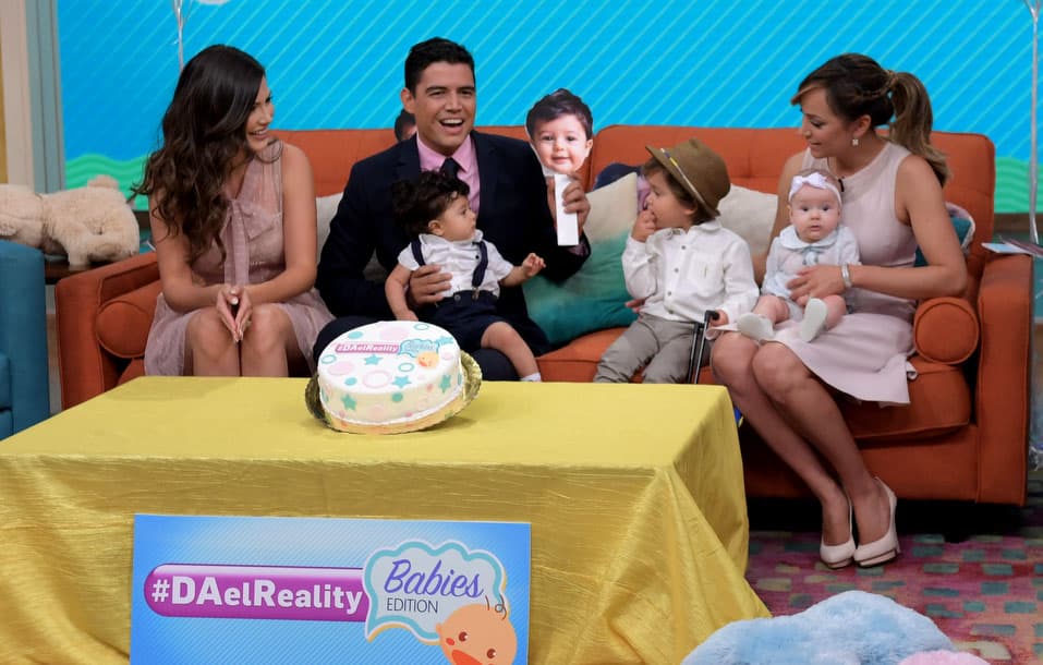 Parece que Joshua estaba impresionado de ver a su doble.