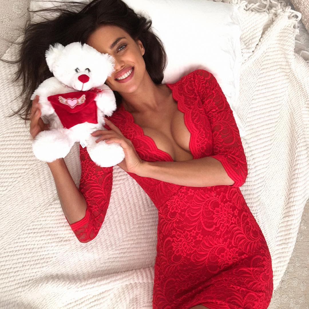 Irina Shayk se puso muy tierna.