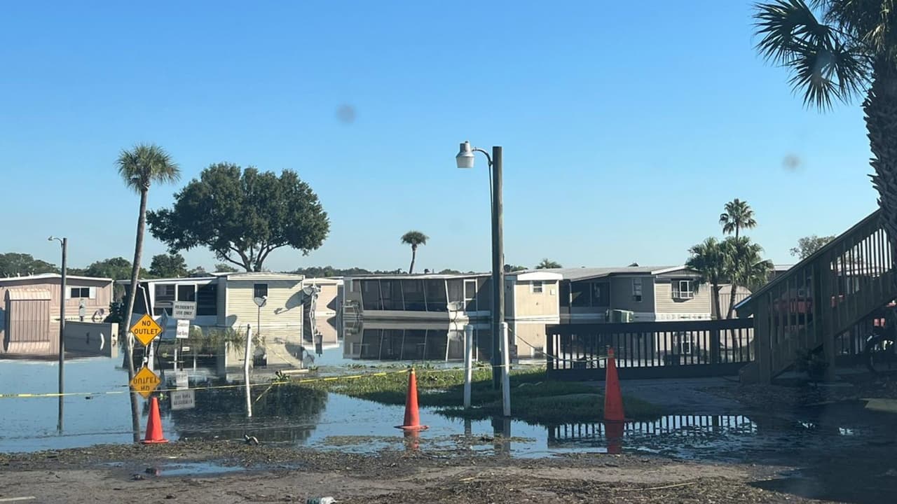 Desalojan a miles de familias en el condado Osceola ante desbordamiento del East Lake Toho