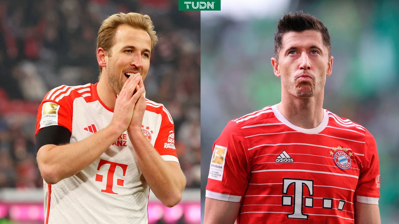 Harry Kane empata histórico récord goleador de Lewandowski en Bundesliga