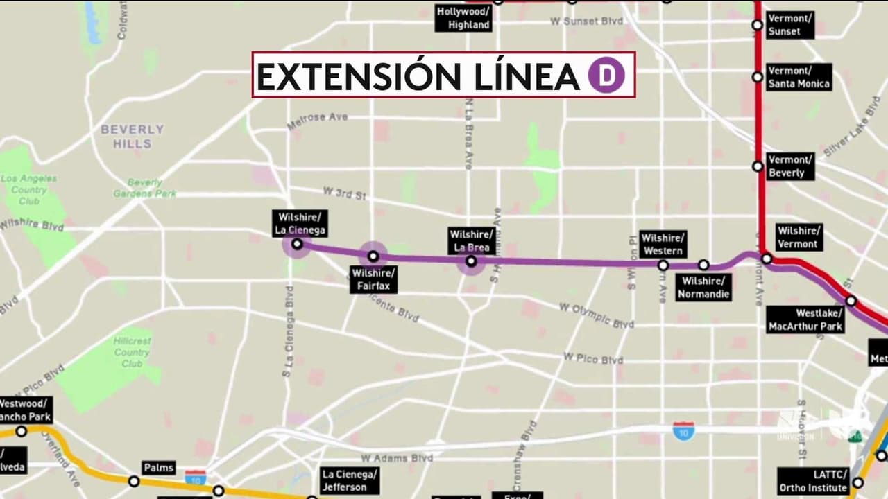 Inauguran tres nuevas estaciones del Metro en Los Ángeles