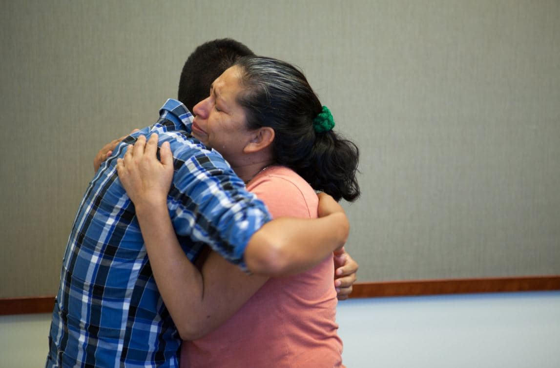 California mother reunited with son abducted in 1995