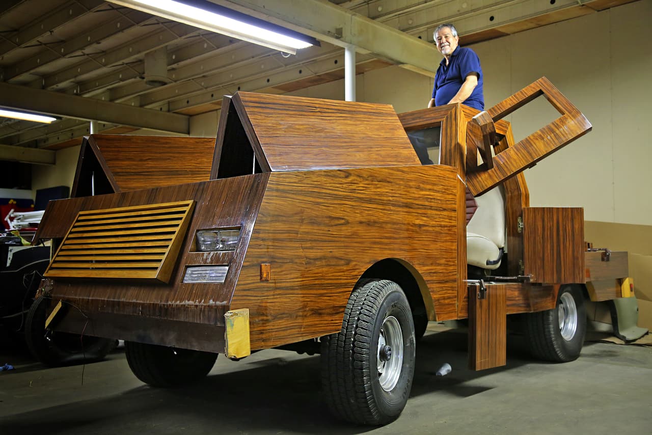 Isaac Cohen siempre quiso tener una camioneta y eso lo llevó a construir este modelo.