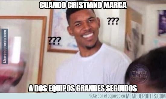 Los memes de la jornada se los llevaron Cristiano Ronaldo, quien anotó en Champions, y Messi que marcó su gol 300 con el Barcelona
