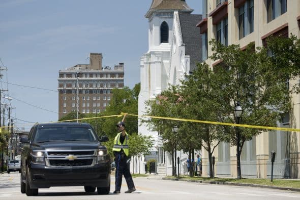 La zona permanecía acordonada la mañana de este jueves.