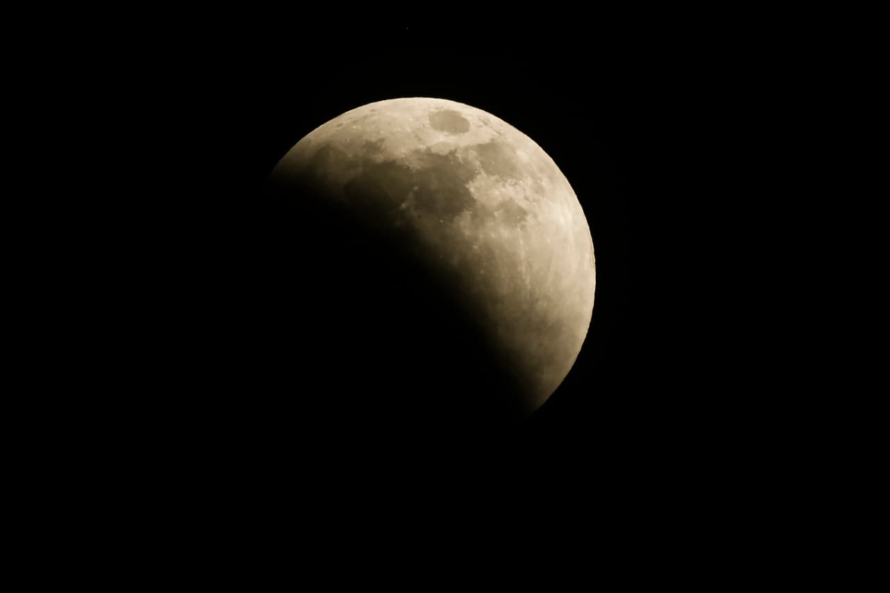 Una imagen captada desde un planetario en La Habana, Cuba.