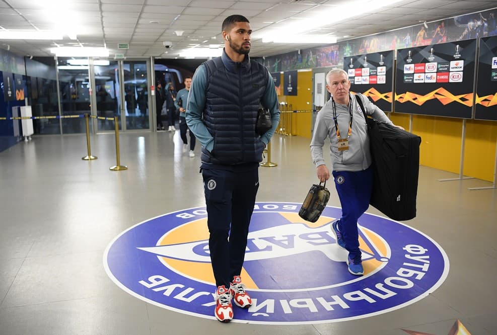 Así recibió Borisov al Chelsea en una nueva jornada de la Europa League