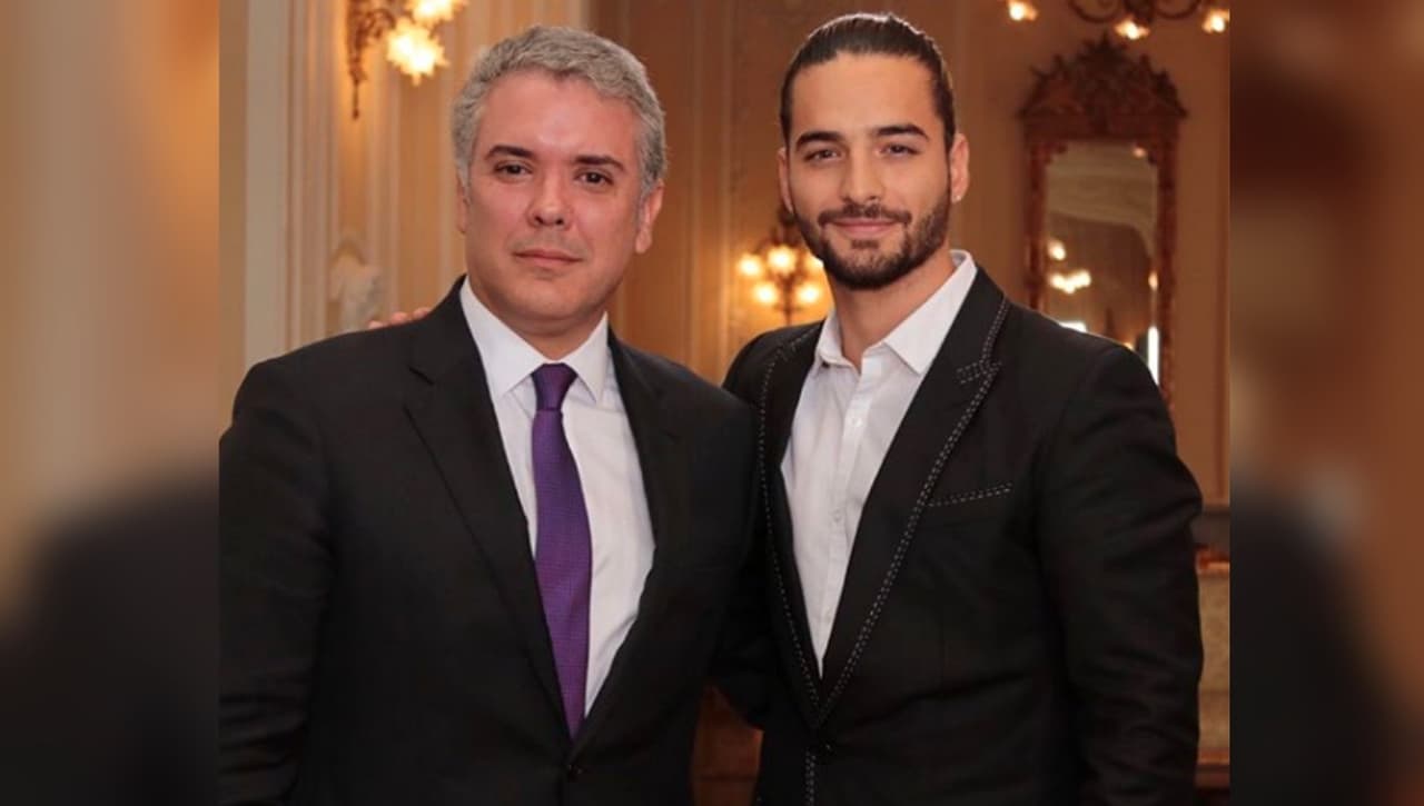 Maluma llega hasta la presidencia de Colombia en busca de "segundas oportunidades" para la juventud
