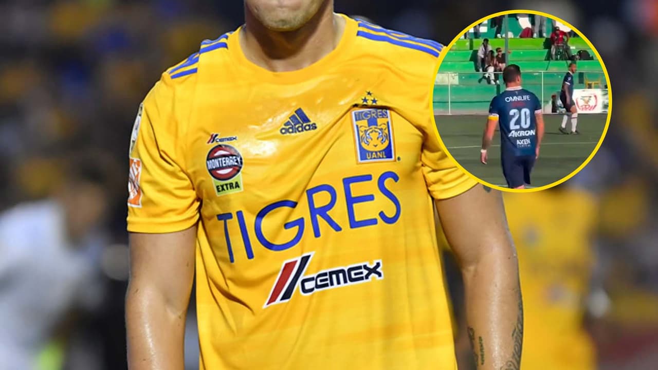 Jesús Dueñas, exfutbolista de Tigres, es criticado por jugar en liga amateur 
