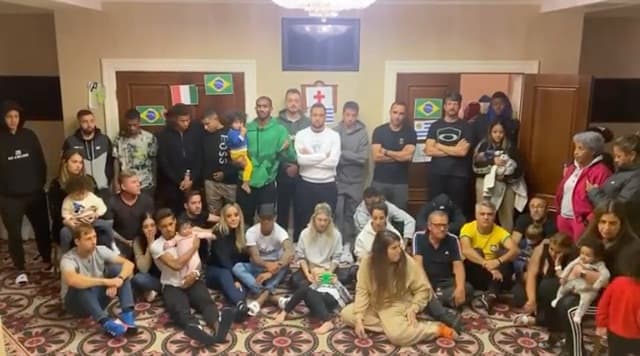 Jugadores brasileños del Shakhtar Donetsk y Dinamo de Kiev ahora claman por comida