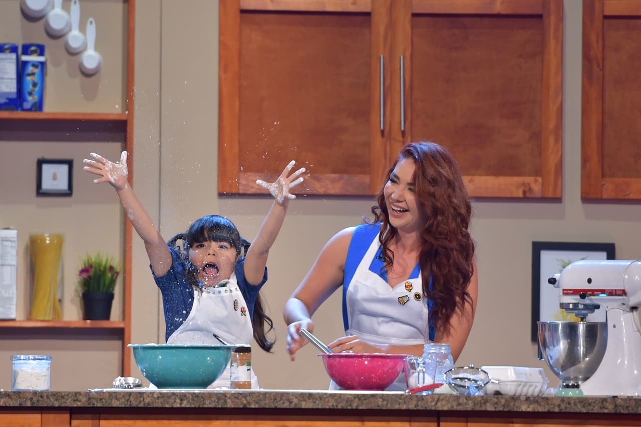 Giuliana nos hizo reír a carcajadas con una presentación al lado de Daniela Luján.