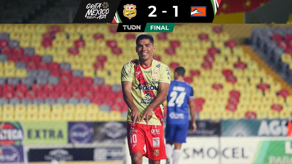 Atlético Morelia 2-1 Correcaminos: Goles, Resultado y resumen