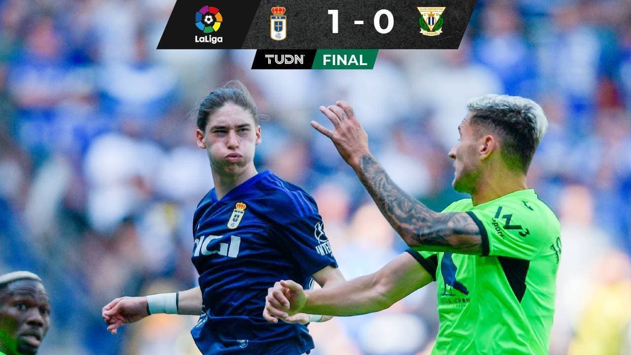 Con Flores y Aceves como titulares, Real Oviedo venció al Leganés