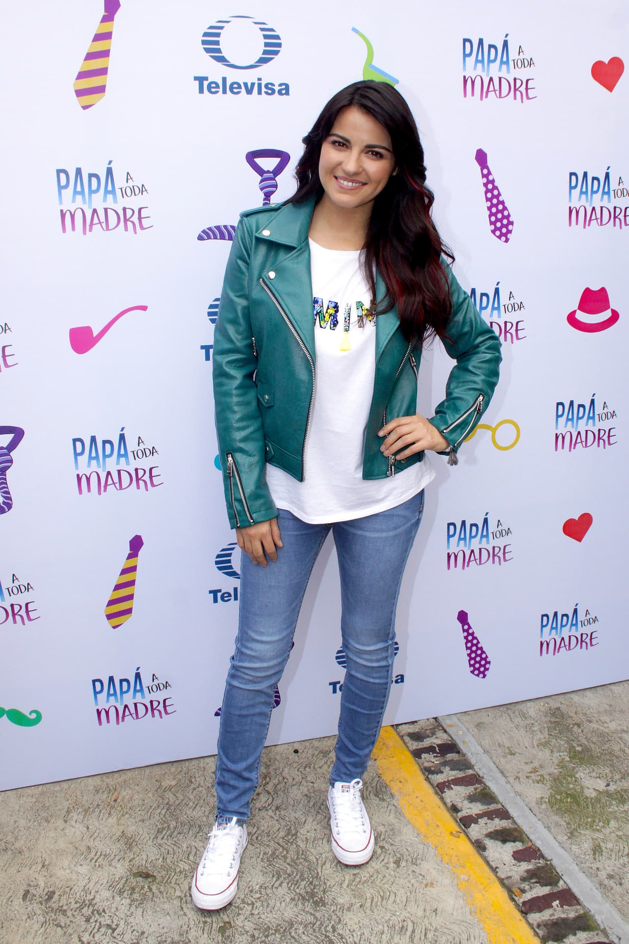 Por el momento 
<b><a href="http://www.univision.com/temas/maite-perroni">Maite</a></b> se encuentra trabajando en 'Papá a toda madre', siendo esta historia su séptima telenovela como protagonista de telenovela.