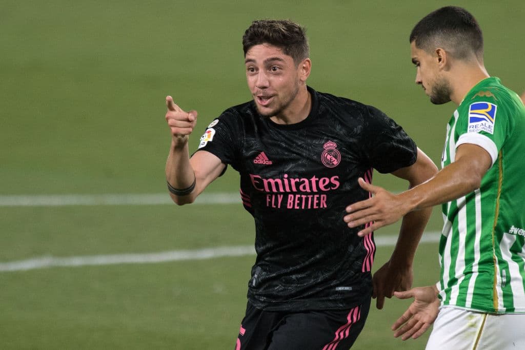 Valverde (14’) rompió el cero en el marcador y adelantó al Real Madrid.