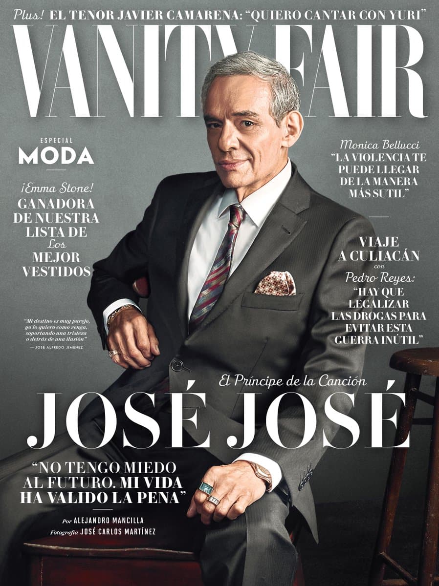 Ese mismo año, en septiembre, la revista 
<a href="http:/http://www.vanityfair.mx/personalidades/articulos/vanity-fair-septiembre-2017/22428">Vanity Fair México</a> le dedicó la portada y un largo artículo como homenaje. Ahí habló de su estado de salud y de su futuro: "No tengo miedo al futuro. Mi vida ha valido la pena", dijo.