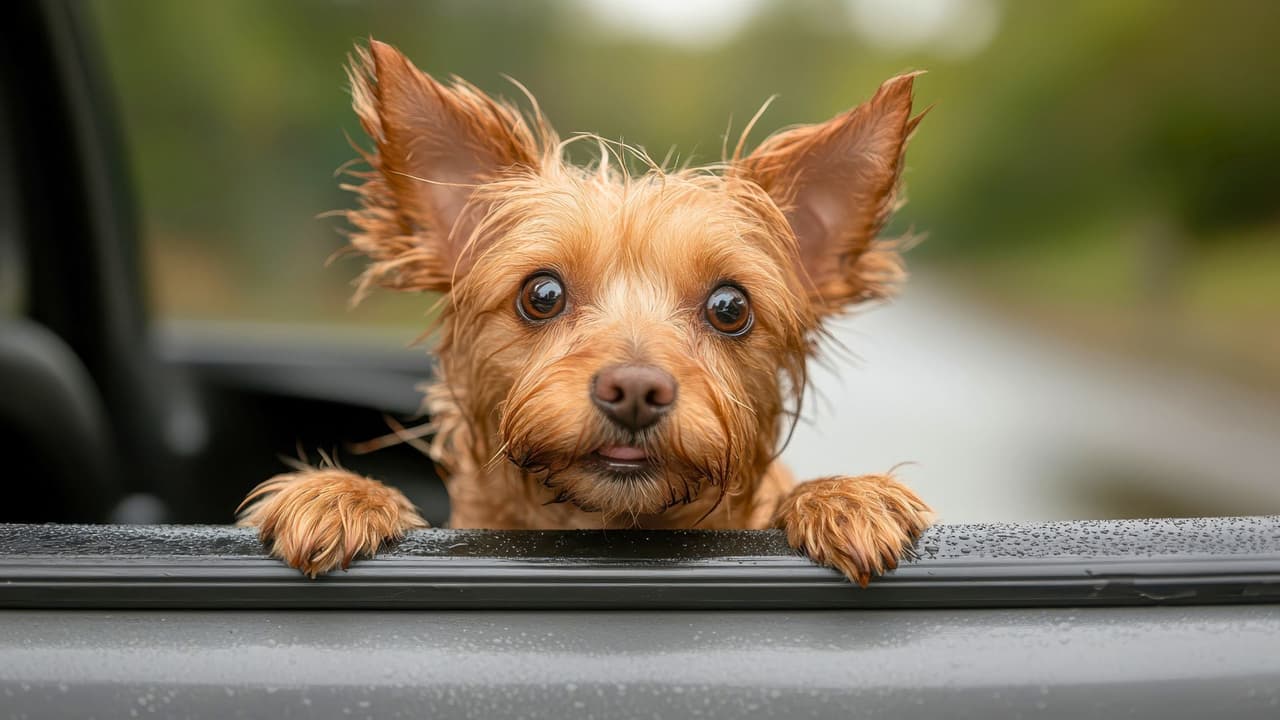 <a href="https://www.avma.org/" target="_blank">La Asociación Americana de Medicina Veterinaria </a>lo deja claro: 
<b>un perro puede morir en un auto cerrado en minutos, incluso si las ventanas están un poco abiertas</b>. Y en ciudades como Dallas o San Antonio, no es raro que la temperatura dentro de un coche pase los 120 °F. 
<b>¿Te imaginas estar ahí encerrado, sin agua? </b>