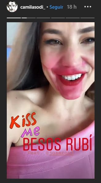 "Esto es un beso entre Ron y yo, casual", aclaró a carcajadas la actriz.